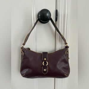 Cole Haan Brown Leather Shoulder Bag RARE
